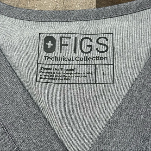 NWT Figs Men’s Leon 2 Pocket Top size Large - Picture 6 of 9